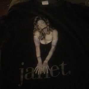 Janet Jackson Concert T-shirt Vintage
